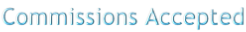Commissions Accepted
